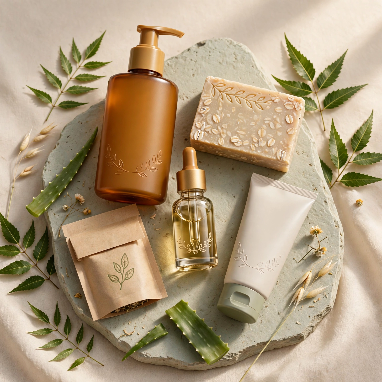 Basic Bundle organic care product pack